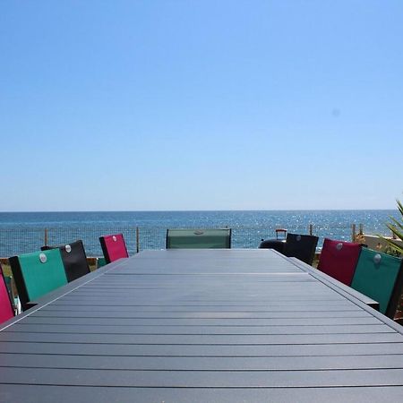 Vila Bord de mer, pieds dans l'eau, vue panoramique San-Nicolao Exteriér fotografie