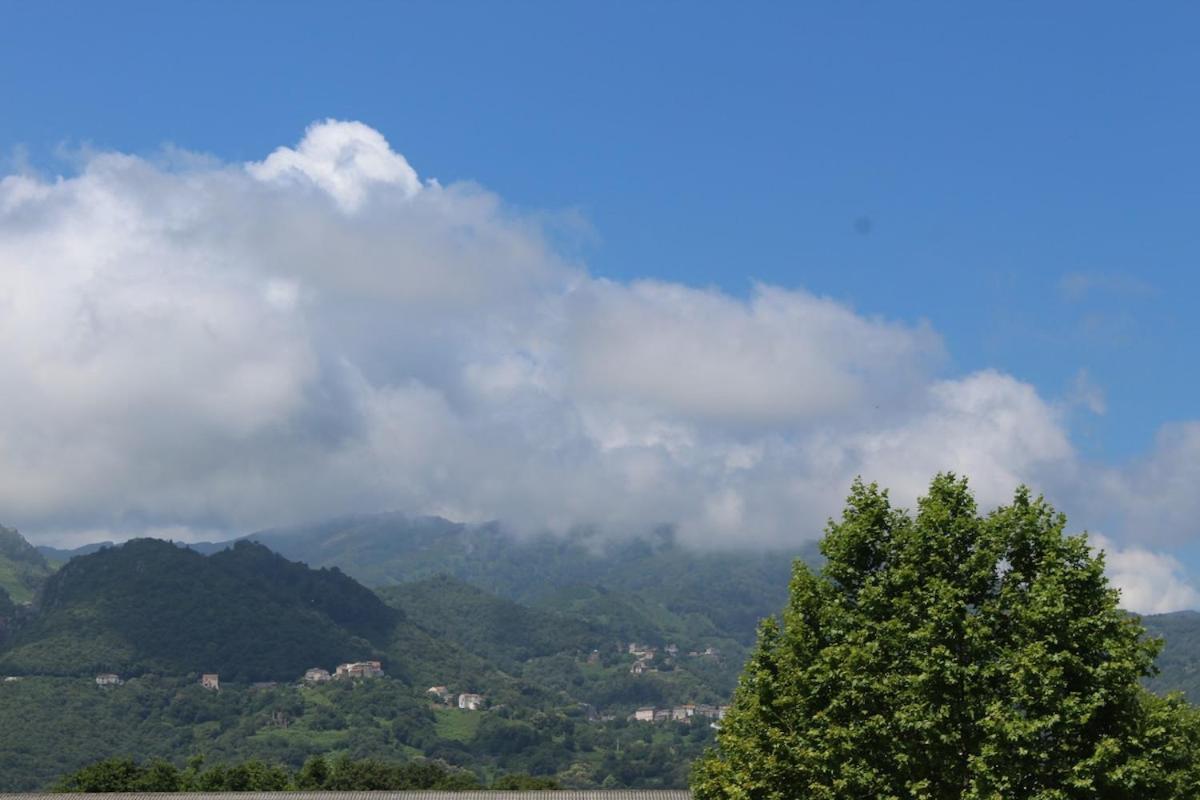 Vila Bord de mer, pieds dans l'eau, vue panoramique San-Nicolao Exteriér fotografie