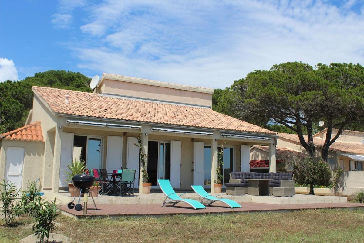 Vila Bord de mer, pieds dans l'eau, vue panoramique San-Nicolao Exteriér fotografie