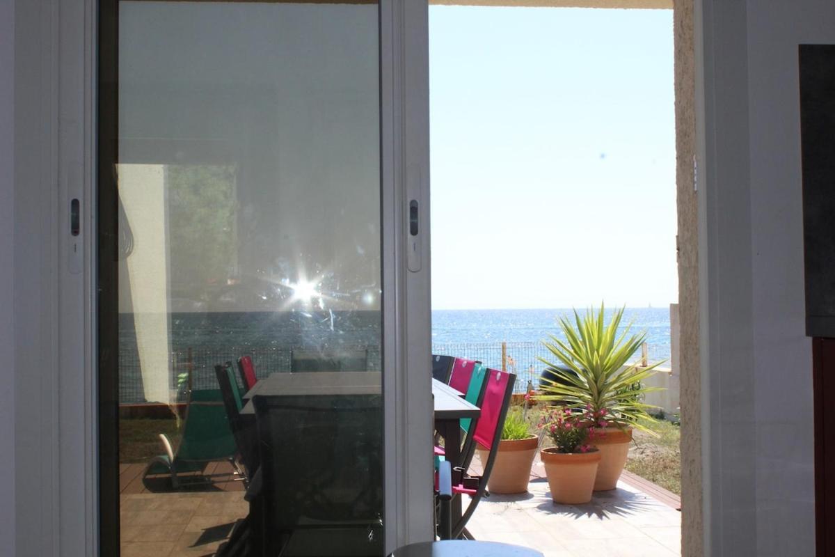 Vila Bord de mer, pieds dans l'eau, vue panoramique San-Nicolao Exteriér fotografie