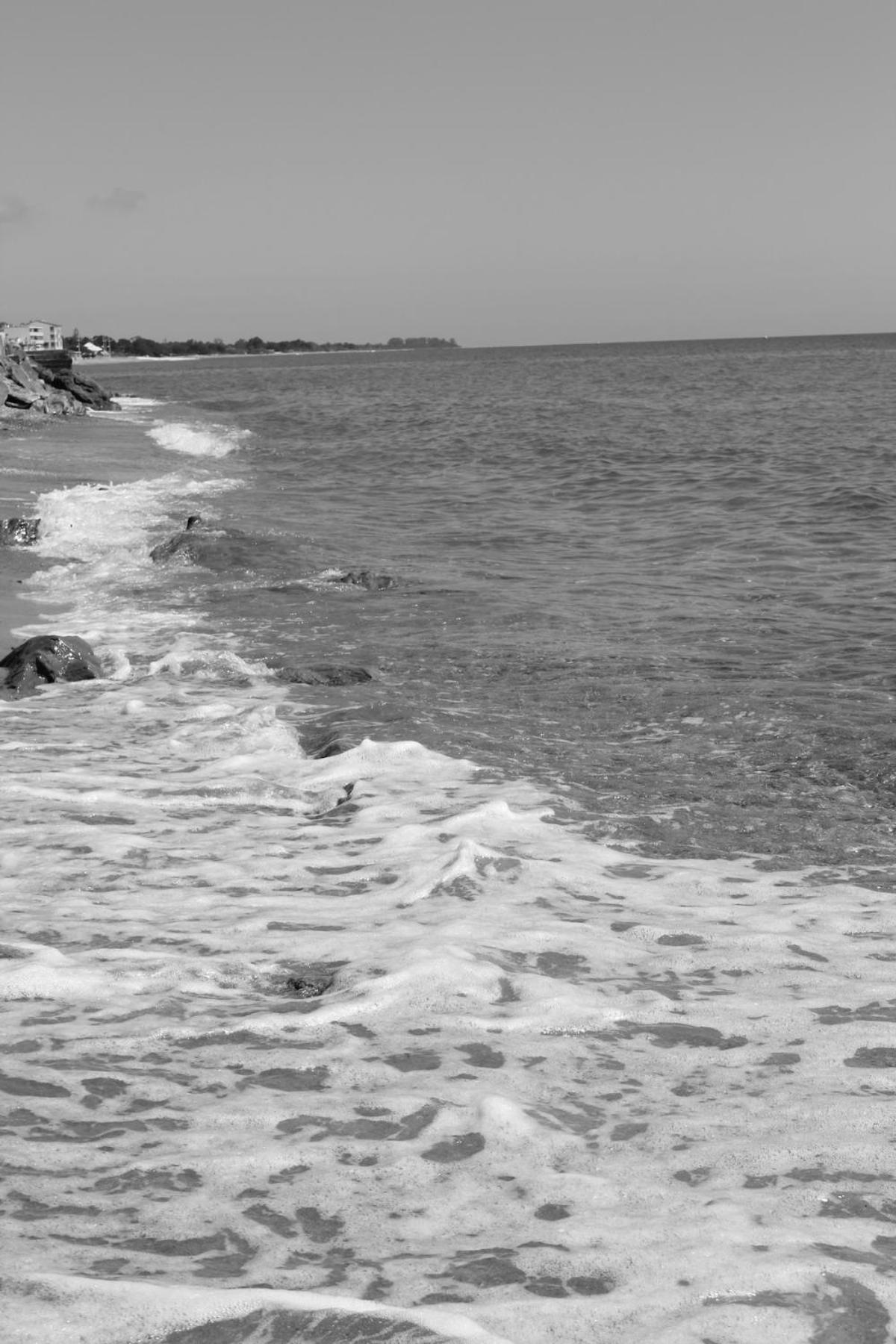 Vila Bord de mer, pieds dans l'eau, vue panoramique San-Nicolao Exteriér fotografie