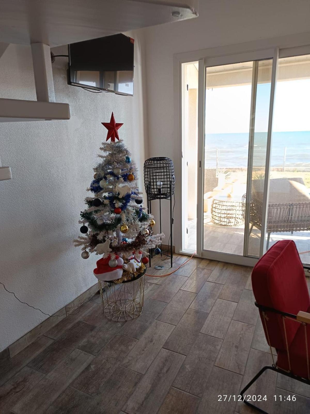 Vila Bord de mer, pieds dans l'eau, vue panoramique San-Nicolao Exteriér fotografie